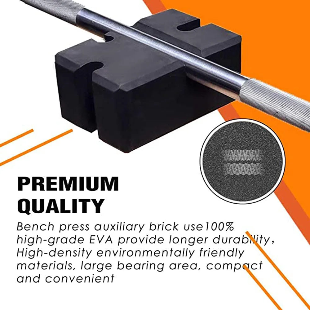 Bench Press Block Gym Board Fitness Weight Lifting Pressing Weightlifting Bodybuilding Accessories Increase Weight Strength
