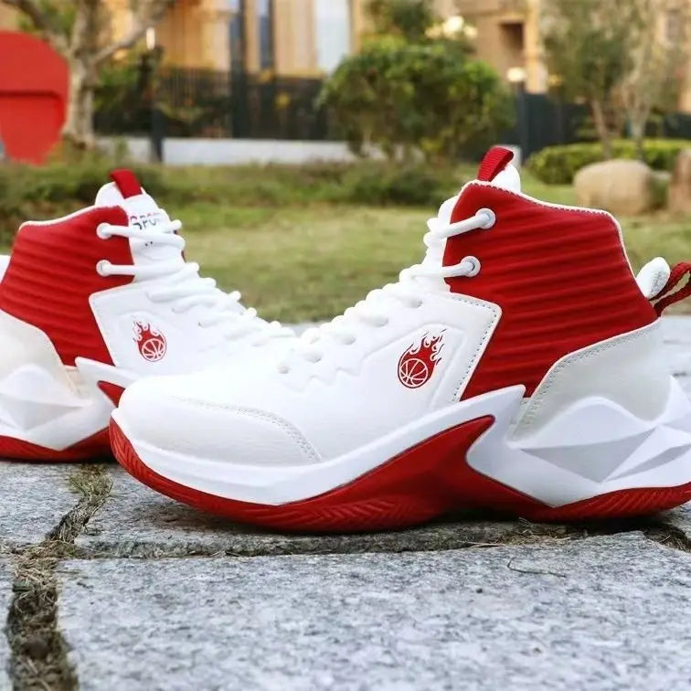 Basketball Shoes For Men High-Top Sneakers Men Outdoor Breathable Non-Slip Athletic Fashion Tennis Sport Shoes Male Zapatillas