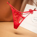 Lingerie Femme Sexy Porno Ultra Thin Lace Fashion Thong Ladies Sexy Transparent T-Line Panties Low Rise Sexy Underwear Women