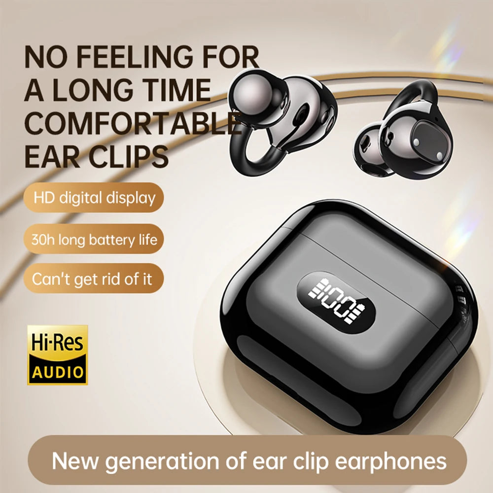 Earphone with Bluetooth 6.0 version X62 - Open-air wireless headphones for sports, commuting, low latency, high fidelity