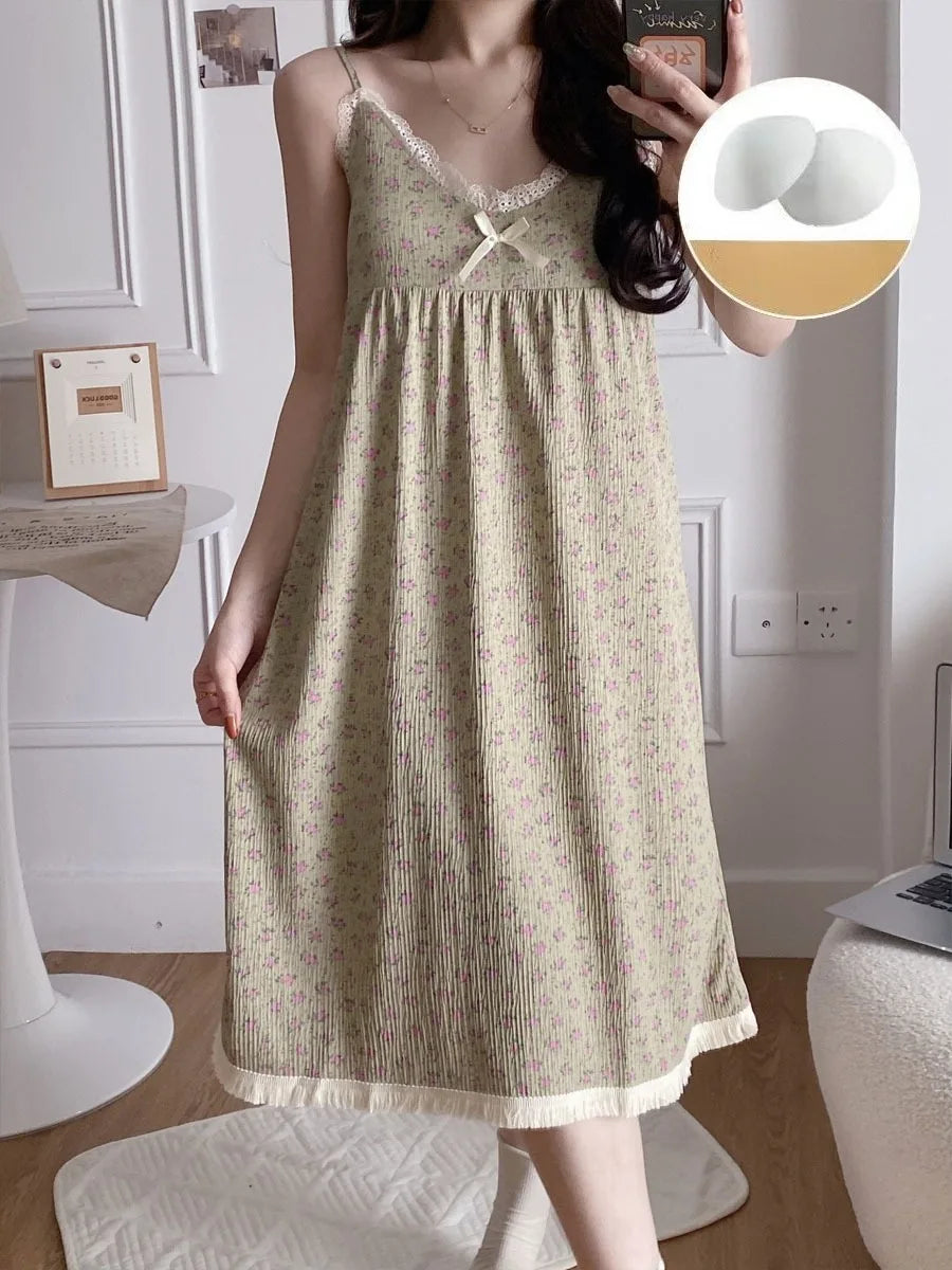 Lingerie for Women's Sleeping Women's Underwear Dress Night Dress Ladies Cute Pajamas Nightgown Ladies Hot Pyjamas Woman Nightie