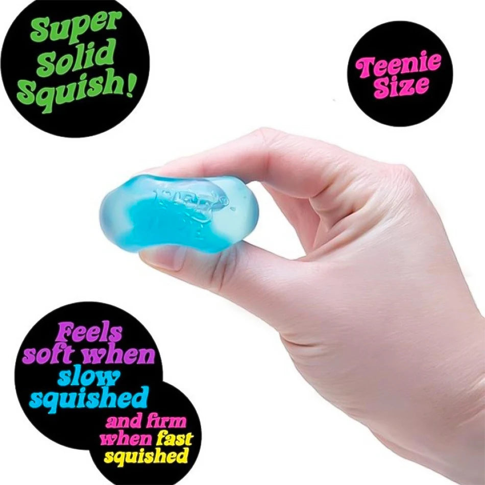 Needoh Nice Cube Squishy Fidget Toy Sensory Stress Relief Anxiety Relief Focus Decompress Relax Squeeze Desk Toy for Adults Kids