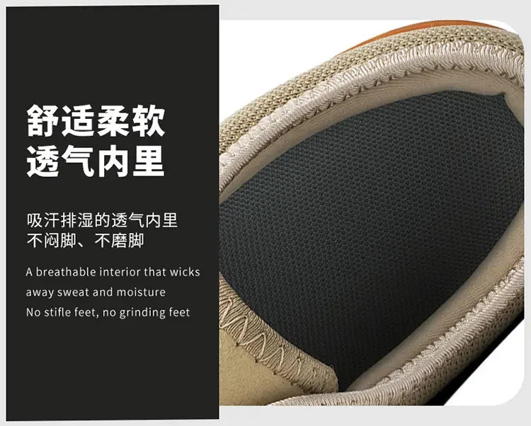 Men's barefoot walking shoes with wide toe and scattered minimalist shoes, suitable for gyms, driving offices.
