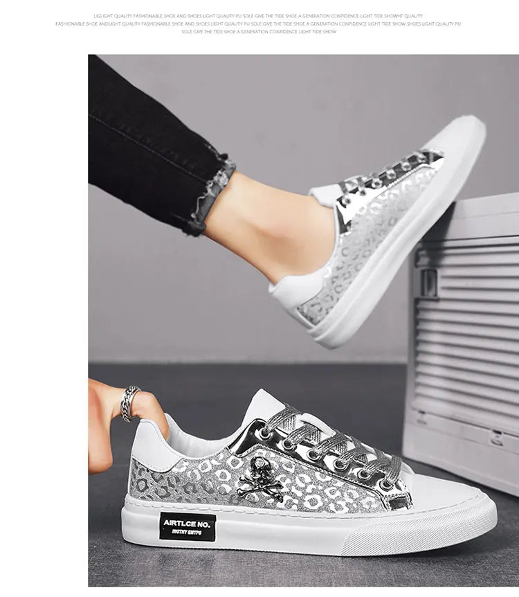 men's shoes  Casual Versatile  Flats Skateboard Shoes Breathable Lightweight Fashion Trend Sneakers