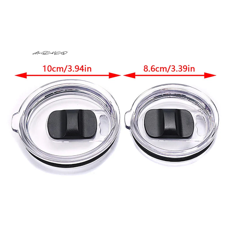 Round Plastic Cup Lid for 20oz 30oz Coffee Mugs Water Thermos Tumbler And Bottle Covers Universal Fit Thermal Lids