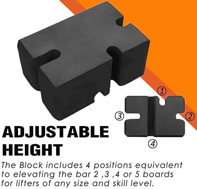 Bench Press Block Gym Board Fitness Weight Lifting Pressing Weightlifting Bodybuilding Accessories Increase Weight Strength