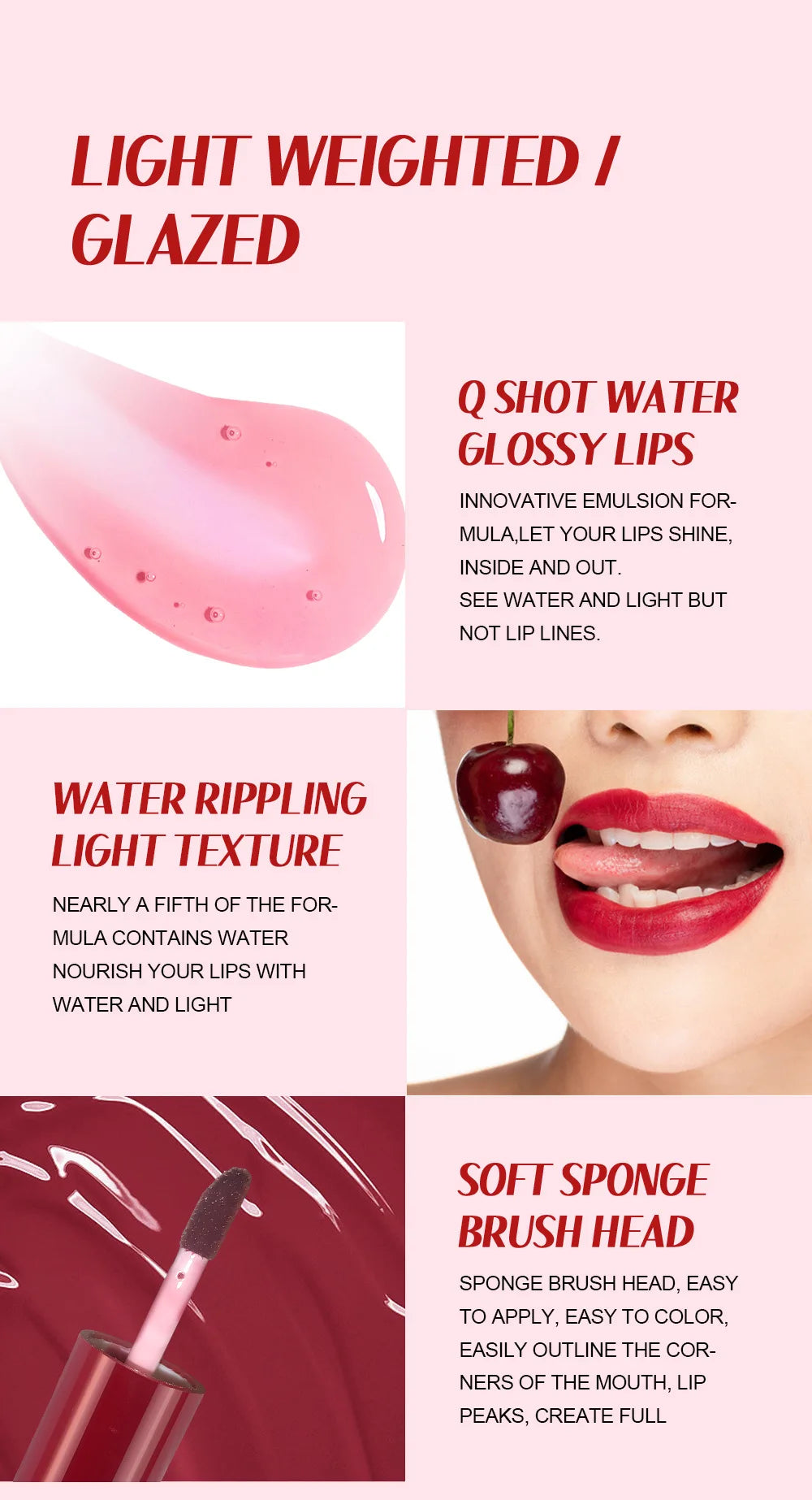 Water Based Blush Lip Stain Matte Liquid Tint For Face Contouring Long Lasting Eyeshadow And Lipgloss Makeup