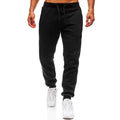 Sports Pants, Spring and Autumn Jogging Pants, Jogging Pants, Casual Sports, Men's Fitness, 3-color Black Belt Jogging Pants