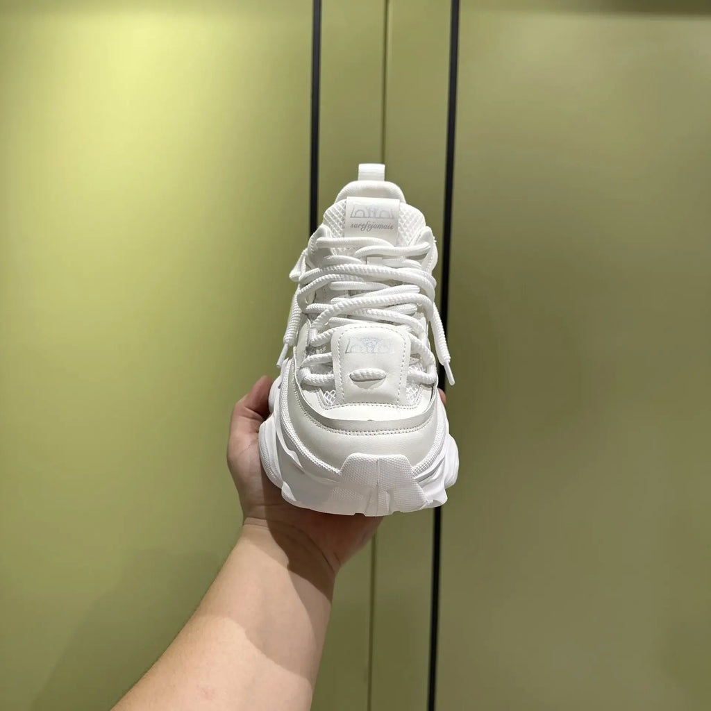 New Trendy Men's Shoes Thick Soled Tall Fashion Casual Shoes Comfortable Soft Soled Mountaineering Sports Shoes Sneakers Men
