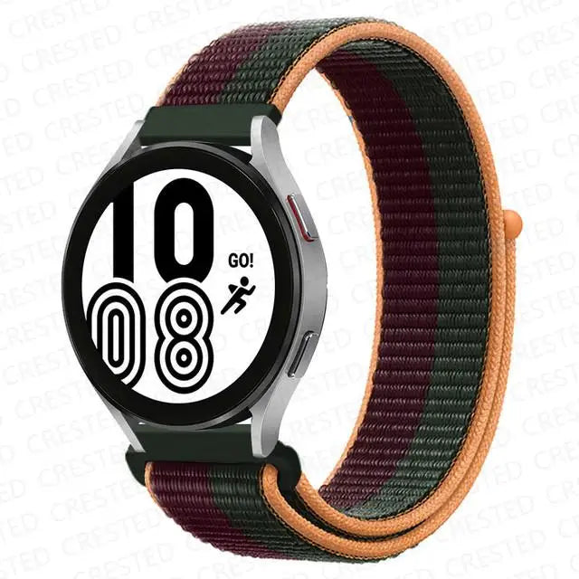 22mm 20mm Band for Samsung Galaxy Watch 7 FE 4 6 classic 5 Pro 3 active 2/correa Nylon Bracelet Huawei watch GT 2 3 pro 4 strap
