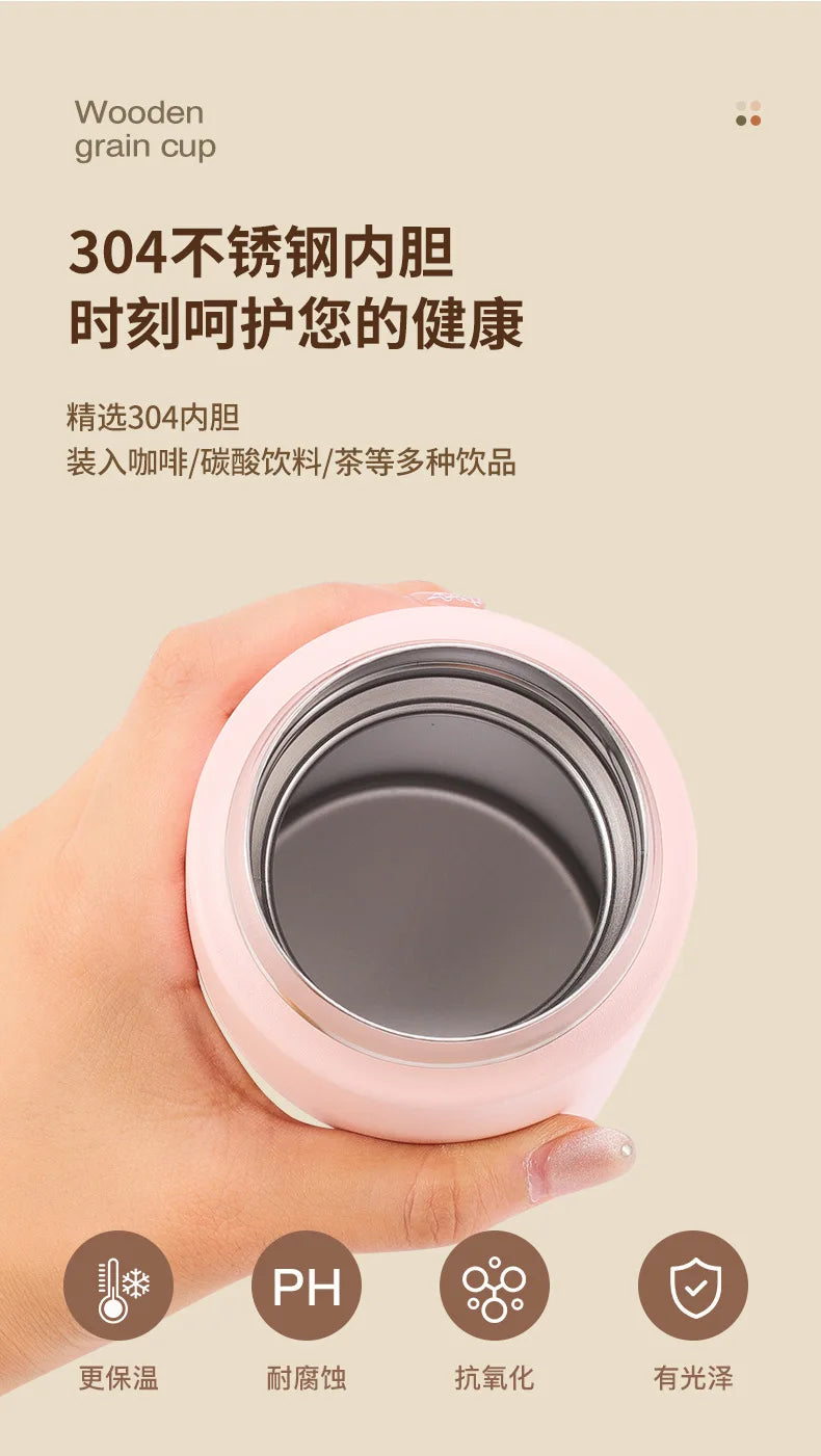 Ceramic Inner Capsule Cup High Quality Stainless Steel Travel Mug Thermal Coffee Cup