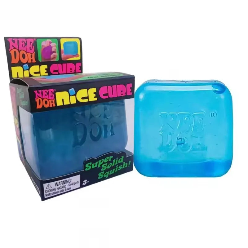### Needoh Nice Cube Sensory Stress Reliever Fidget Tool for Anxiety & Focus Desk Sensory Cube for Adults & Kids Solving Venting