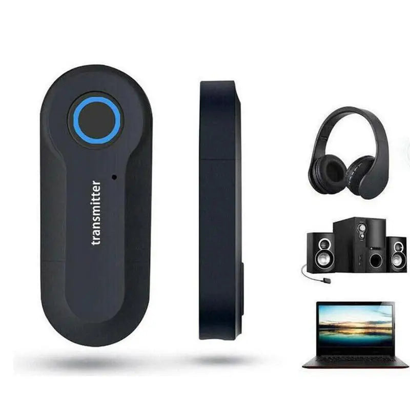 Bluetooth 4.0 Audio Transmitter | 3.5mm Jack USB Powered | Wireless Audio for TV/PC/MP3 to Headphones/Speakers