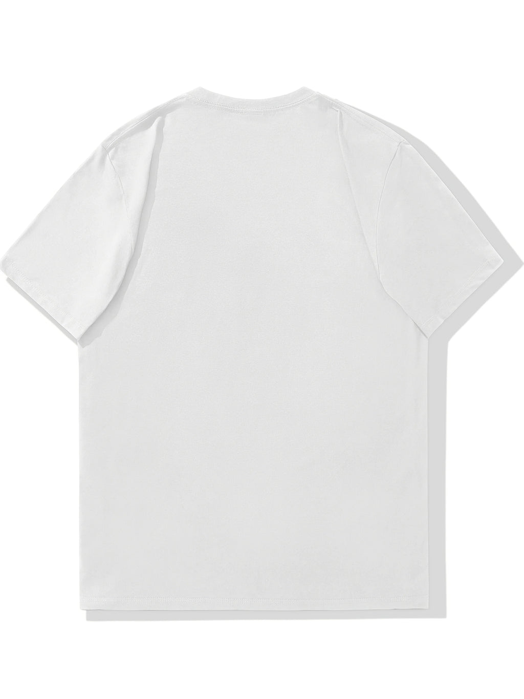 Summer Men T-shirt 100%Cotton Colorful Letters Print Round Neck Breathable Streetwear Oversized Tee Casual High Quality Clothing