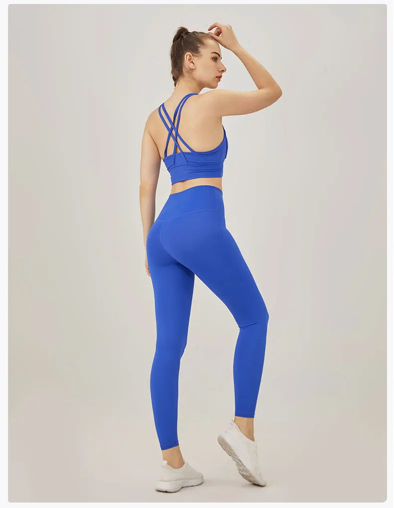 Yoga Set Women's Sports Bra and Leggings Jogging 2-piece set yoga Sports Women Gym Set Clothes Sportwear Woman Clothes