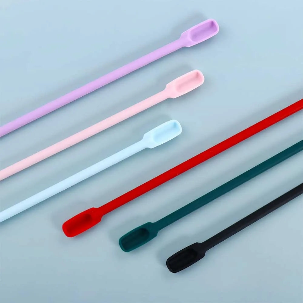 Face Mask Brush Cosmetic Last Drop Scoop Beauty Tools Silicone Spatula Deep Bottle Scraper Cosmetics Spoon Makeup Brushes