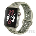 Silicone Strap For Apple Watch Band 45mm 44mm 40mm 49mm 41mm 38mm 42mm Sport bracelet iWatch Ultra 2 Series 9 8 7 6 se for nike