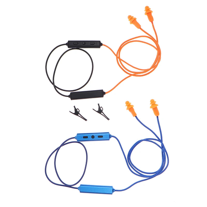 Imitation Labor Protection Ear Plugs Wired Bluetooth Headset For Work Noise Suppression Hearing Protection