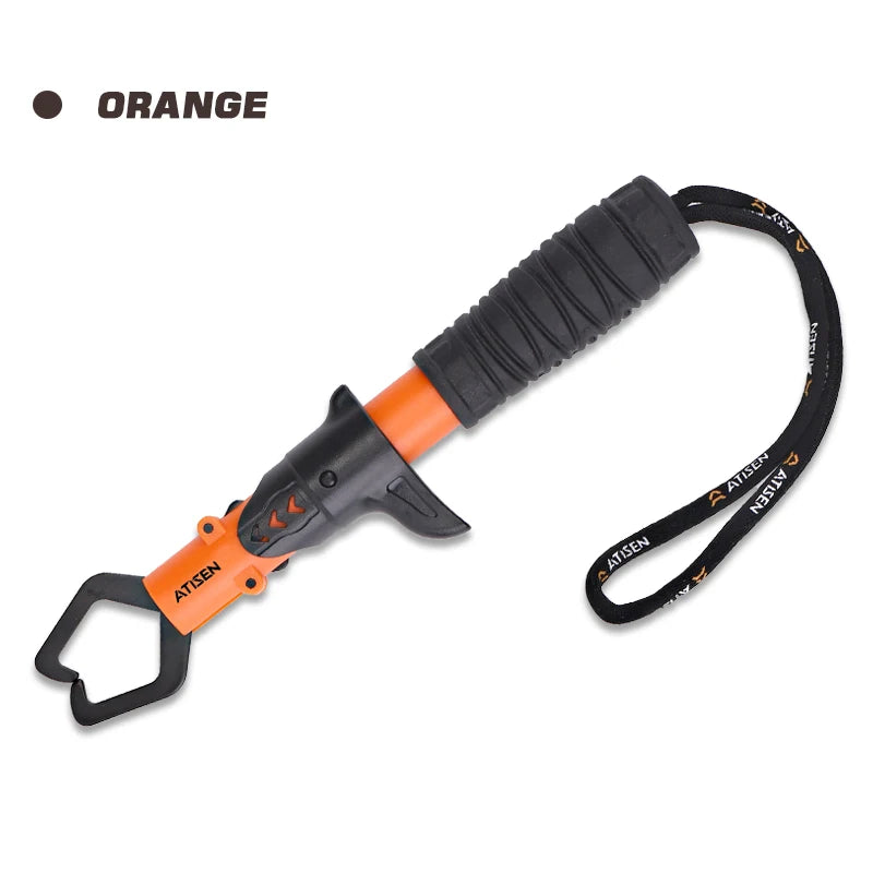 Fish lip pliers Grab Grip Tool Stainless Steel fish Holder Fishing tool Extended version TPR Handle Fishing Men's fishing tackle