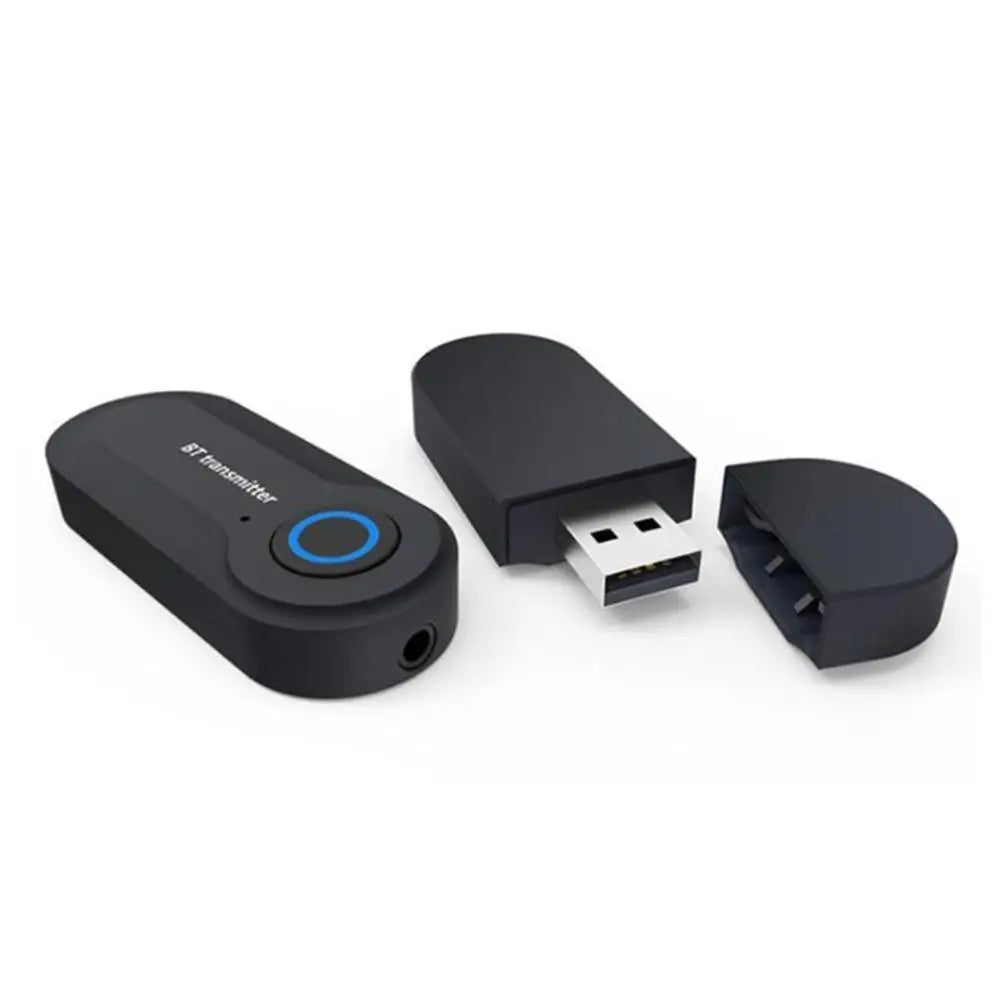 Bluetooth Transmitter 3.5MM Jack Audio Adapter Wireless Bluetooth Stereo Audio Transmitter Adapter For PC TV Headphones