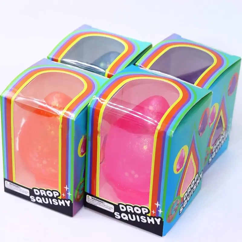 Needoh Style Malt Sugar Squishy Blind Box Series Desktop Ornament Comfortable Ice Cube Modeling Relieve Stress Relaxing Fun Toys