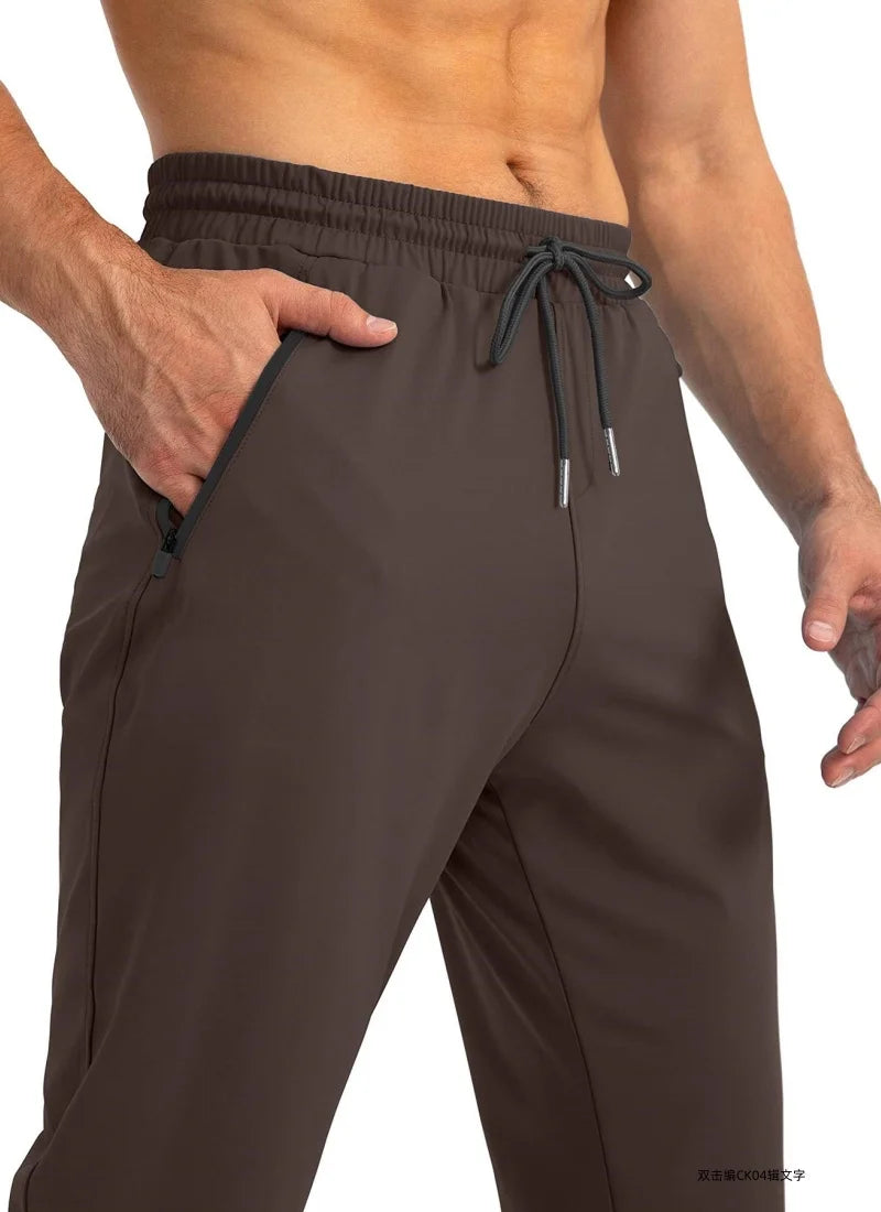 Jogging Sport Pants Sportswear Training Tracksuit Elastic Joggers Workout Athletic Trousers Gym Fitness Running Sweatpants Men
