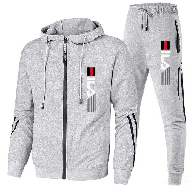 Men's Sportswear Set for Spring and Autumn 2026: Casual Sports Jacket + Sports Pants, Jogging Fashion and Stylish Sports Suit