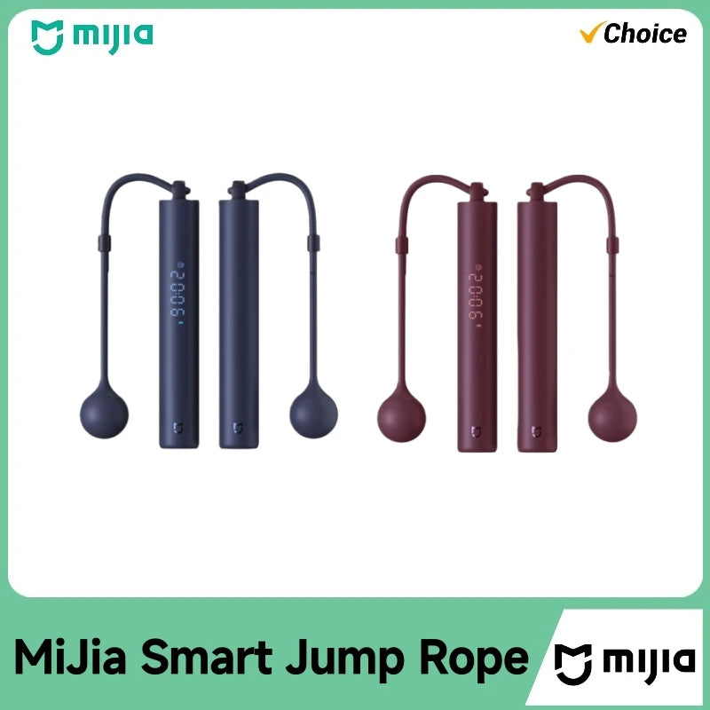 Original Mijia Smart Skipping Jump Rope XMSR-P803 Counter With Fit App Adjustable Calorie Calculation Sport Fitness Professional