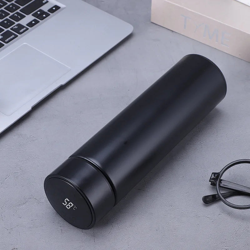 Custom Name Intelligent Digital Thermos Water Cup Touch Display Temperature Stainless Steel Creative Thermoses Coffee Mug Gifts