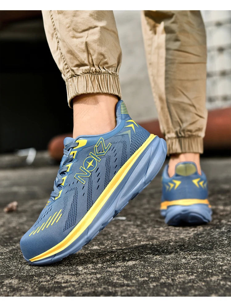 Men's Industrial Safety Shoes Anti-Slip Wear-Resistant Steel Toe Cap Protective Work Sneakers Breathable Comfortable for Constru