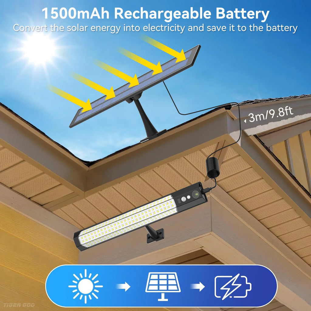 Solar Lights Outdoor 158/316LED 7 Modes Separable Waterproof Garden Patio Yard Christmas Party Decor Landscape Lighting