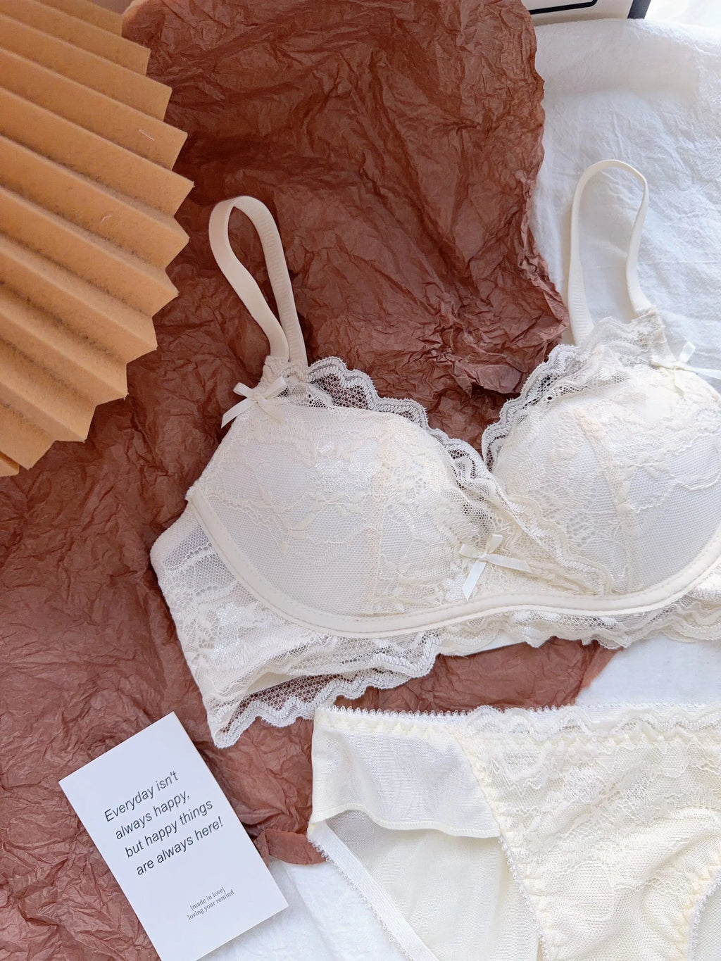 Cute Red Bra and Panty Set Women,Comfortable No Wire Push Up Lingerie,Sexy Bridal Wedding Lingerie Set,Girls Birthday Present