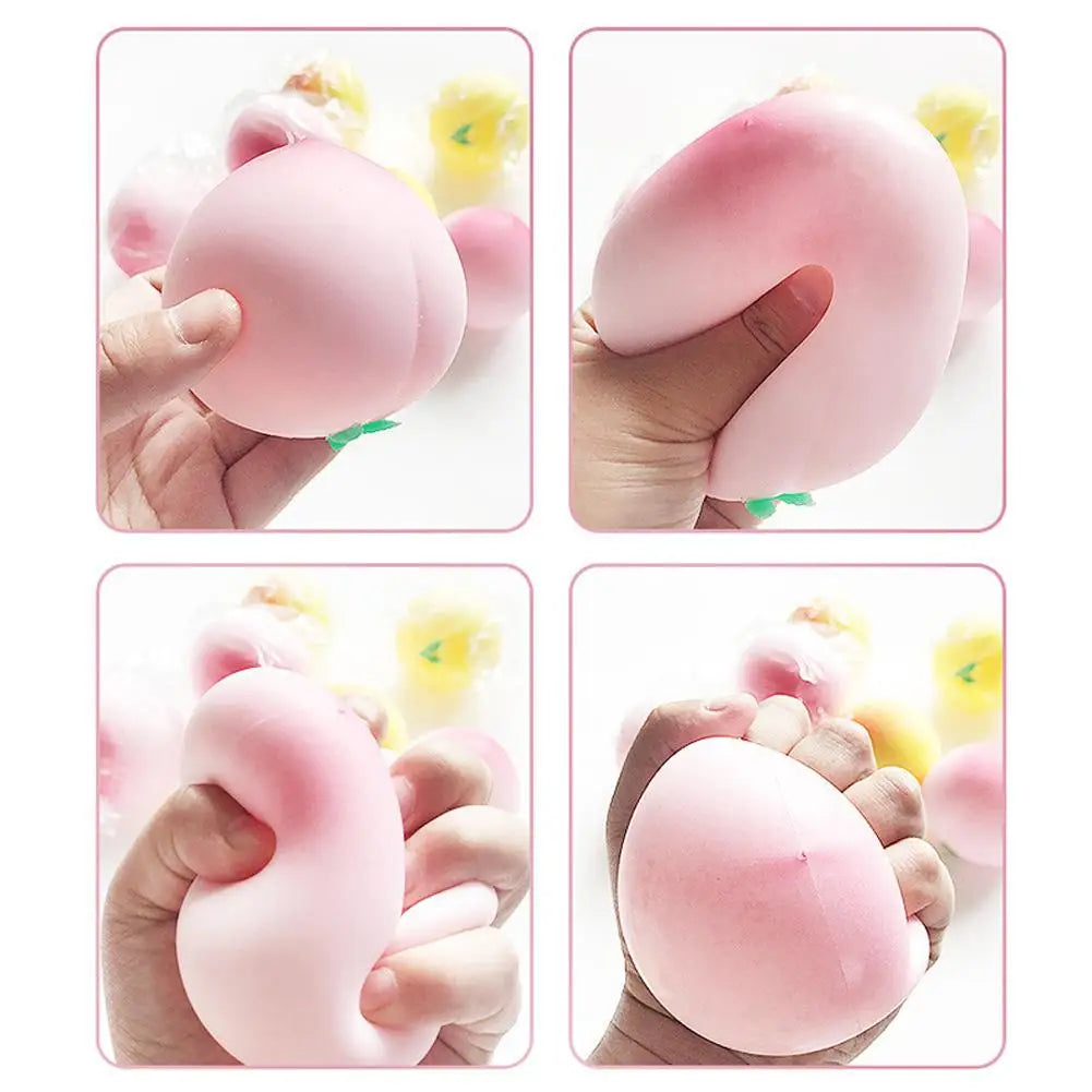 New Creative Anti Stress Peach Children's Ball Pinching Toy Gift Fidget Toy Novelty Gifts