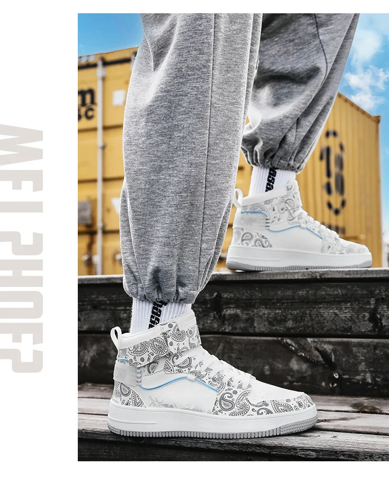 Men's sports shoes, retro star trend streetwear shoes, fashionable skateboarding shoes, couple sports casual shoes, tennis shoes
