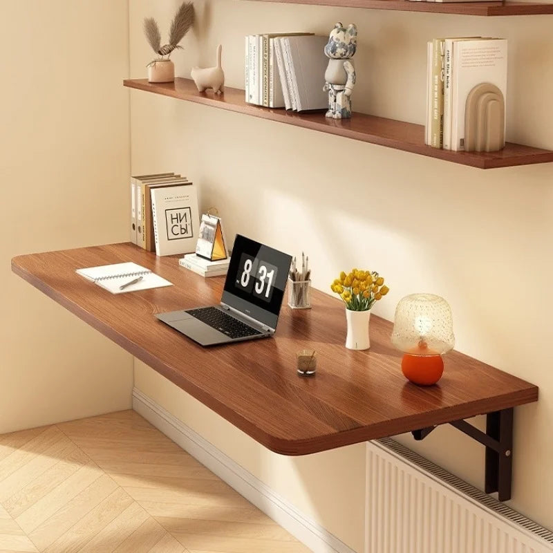Household Wall Mounted Foldable Desk Waterproof and Anti Fouling Panel Multi Functional Suspended Wall Table
