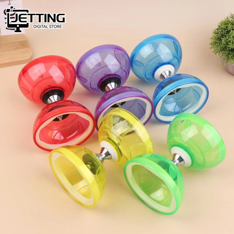 1set Portable Diabolo Chinese Yoyo Diabolo Set Professional Fitness Gear For Adults Kids Elderly Outdoor Indoor Agility Exercise
