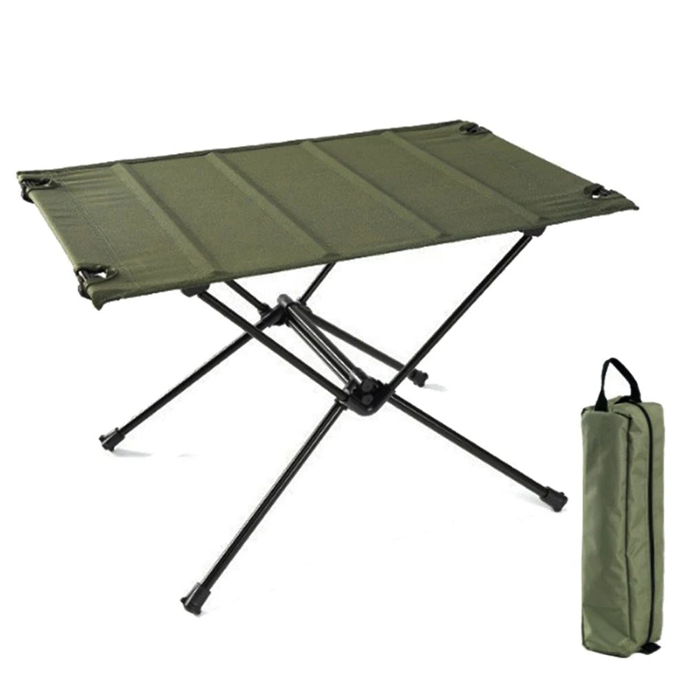 Folding Camping Table, Lightweight Oxford Desktop Collapsible Backpacking Tables for Camping, Hiking, Picnic