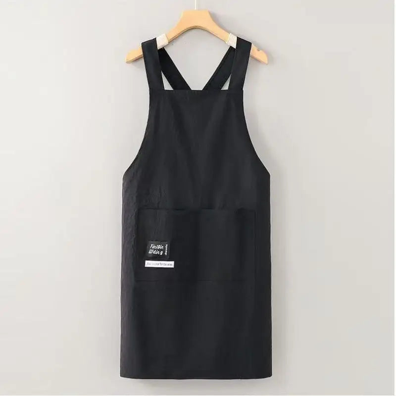 Home Cooking Aprons, Anti-Stain and Easy to Wear, Breathable Adult Kitchen and Restaurant Work Clothes