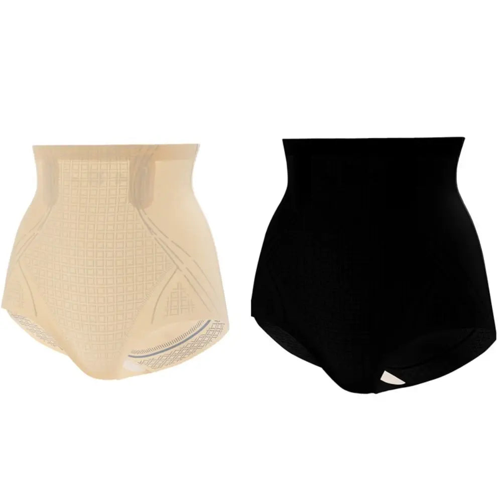Lingerie High Waist Postpartum Body Shapers Shapewear Stripe Slimming Underpants Briefs Tummy Control Butt Lifter Briefs Ladies