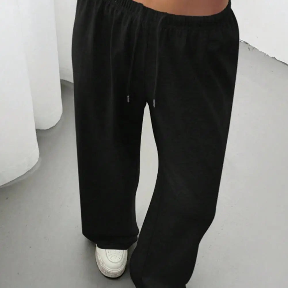 Women Sweatpants High Waisted Wide Leg Sport Pants Elastic Waistband Drawstring Stretchy Soft Workout Jogging Pants Activewear
