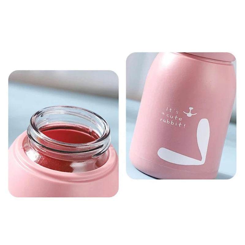Mini 320ml Cute Thermos Bottle Portable Thermal Mug Stainless Steel Insulation Cup Vacuum Flasks Water Bottle For Girls Kid