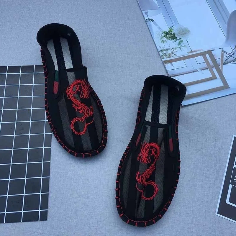Shoes For Men Flat Zapatos Hombre Casual Zapatillas Informales Slip On Men's Loafers Canvas Sneaker Sapatenis Masculino Mocassim