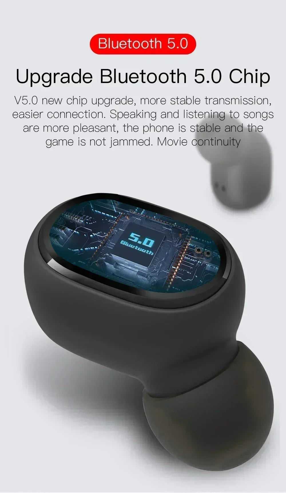 Bluetooth Earphones 5.3 Wireless bluetooth headset Noise Cancelling Headsets With Microphone Headphones for all smartphones
