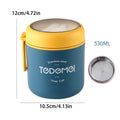 Stainless Steel Insulated Soup Thermos with Spoon Lunch Box Vacuum Cup Food Warmer Thermal Jar Container Cooler