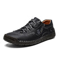 Shoes for Men Leather Casual Shoes Fashion Soft Homme Outdoor Comfortable High Quality Classic Ankle Non-slip Flats