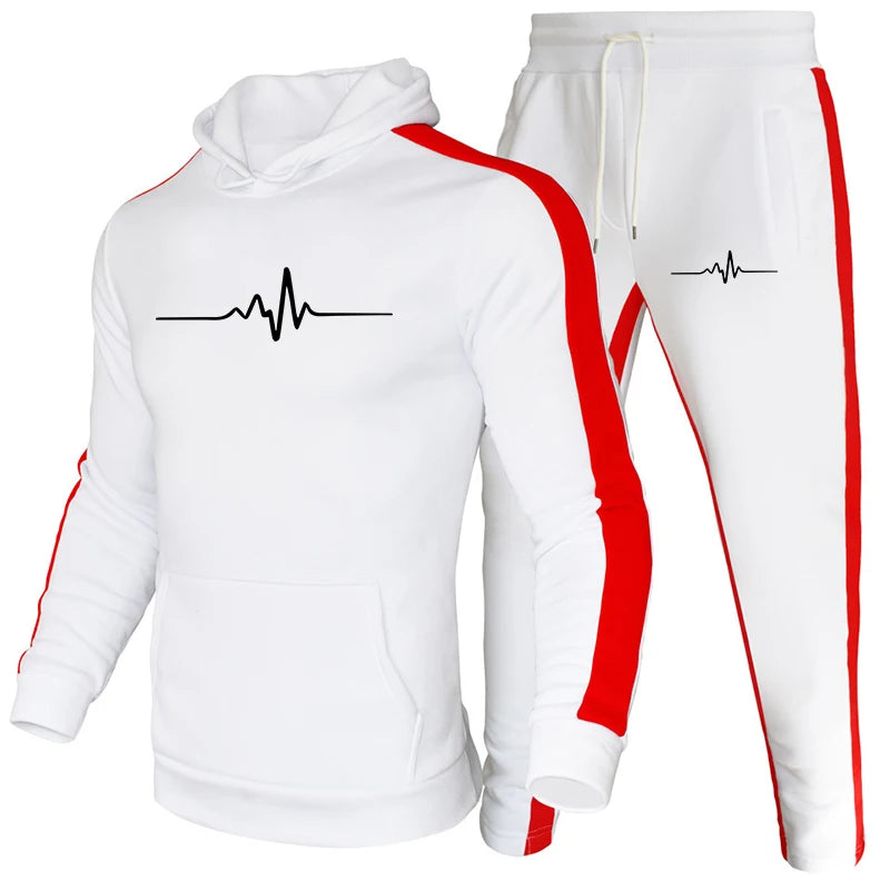 Jogging Sportswear Man Fashion Hoodie Hot Sales Sets for Men Two Piece Outdoors Mens Tracksuit Set Sweatpants Comfortable Sports
