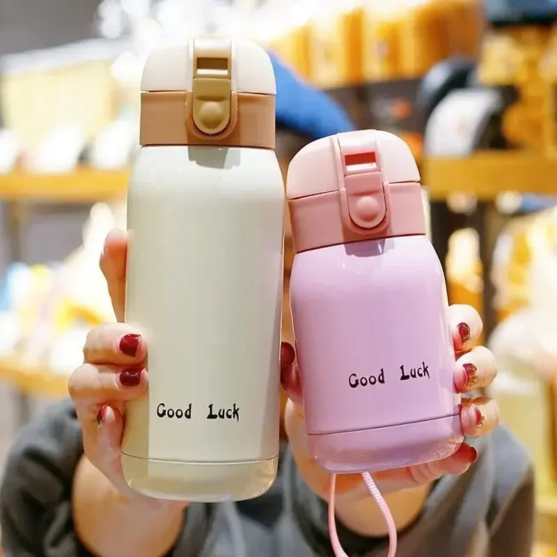 Mini Thermos Cup 200ml/360ml Pocket Cup Thermal Coffee Mug Stainless Steel  Vacuum Flask Insulated Hot Water Bottle Kids Gift