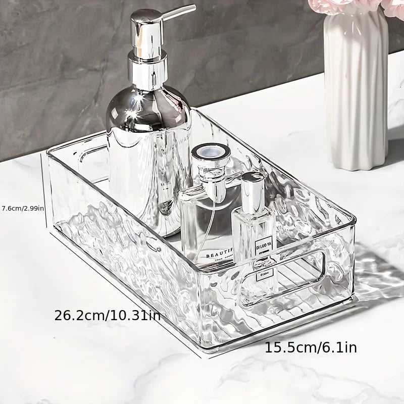 Top Quality Stackable Storage Box Acrylic Organize Cosmetic Organizer for Cosmetics and Beauty Products for Dressers, Bathrooms