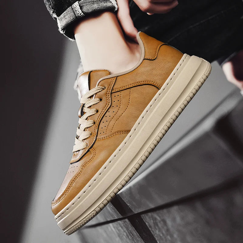Men'S Casual Flat Shoes With Soft Sole Anti Slip Breathable Lightweight Outdoor Fashion Walking Shoes Youth Sports Shoes 39-44
