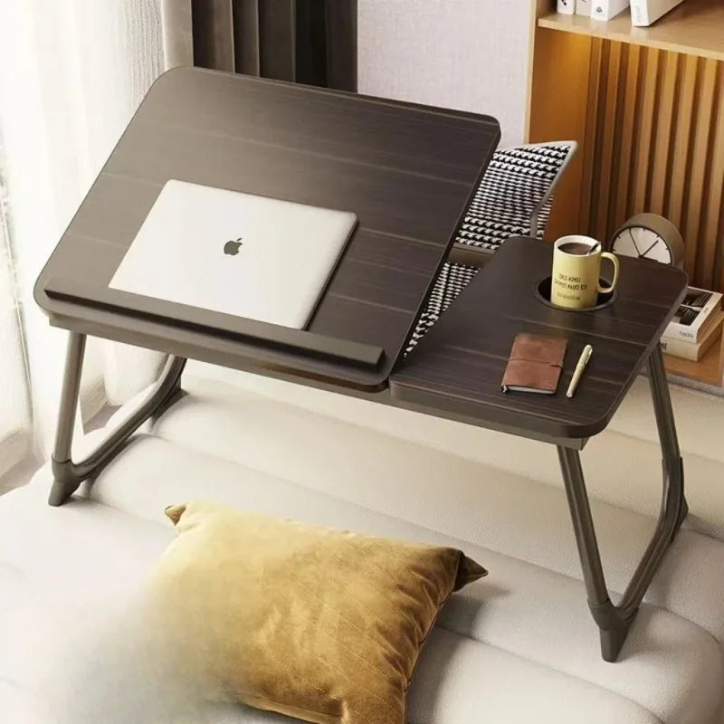 Folding Adjustable Bed Desk Small Lazy Computer Table for Student Dormitory Study Writing Notebook Desk Home Furniture
